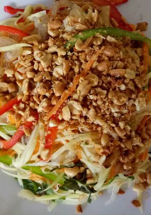 Hình của món Gỏi sứa.
