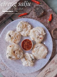 Foto resep Cireng Salju Bumbu Rujak