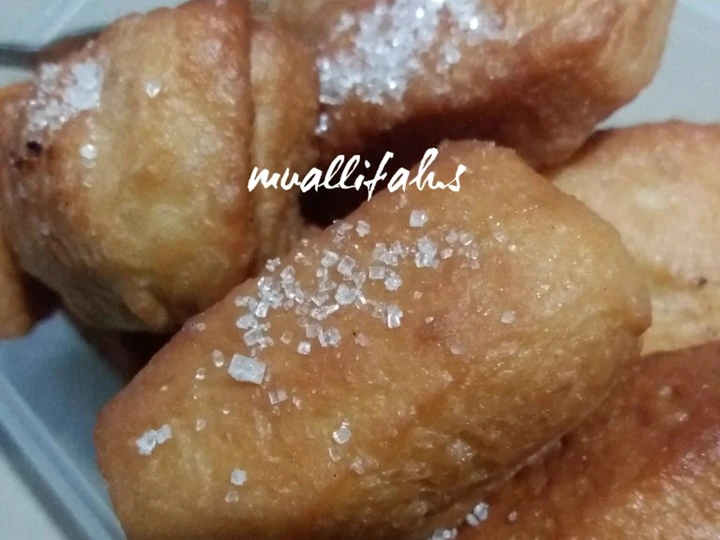 Cara Mudah Membuat Resep Odading / Roti Goreng (Takaran Sendok) yang Uenak Anti Ribet, Sempurna