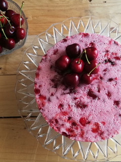 Foto di Cheesecake alle ciliegie