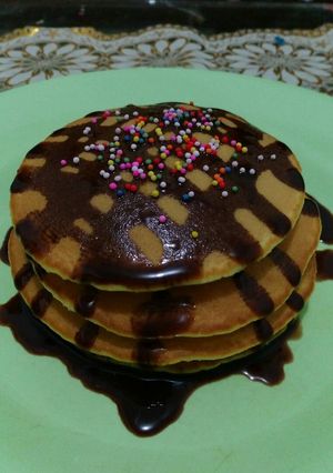 Foto resep Pancake lembut Praktis
