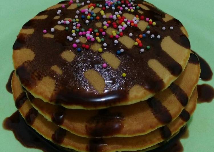 Pancake lembut Praktis