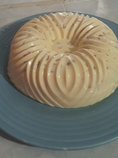 Una foto de Gelatina de dulce de camote