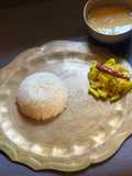 Olkopi ør Kohlrabi or German Turnip Bhaaja or fry (Bengali cuisine)