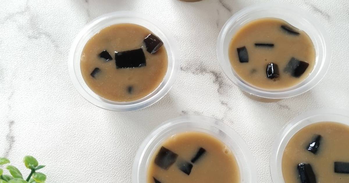 Resep Puding Cappucino Cincau In Cup Oleh Dapurtehnia Cookpad