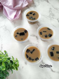 Foto resep Puding Cappucino Cincau (in cup)