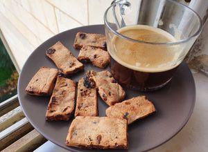Une photo de Biscuits croquants vegan, sans gluten, sans sucre et sans beurre