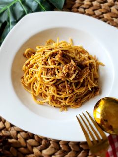 Foto resep Spicy Spagheti Tuna Aglio Olio