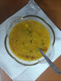 عکسی از دستور سوپ جو