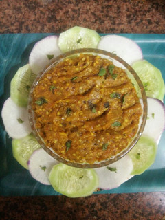 बैंगन का भरता (baingan ka bharta reicpe in Hindi) रेसिपी मुख्य फोटो