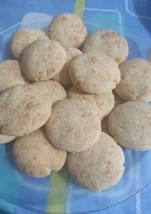 Una foto de Galletas de queso sin gluten