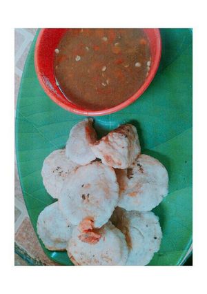 Foto resep Cireng Ebi Bumbu Rujak