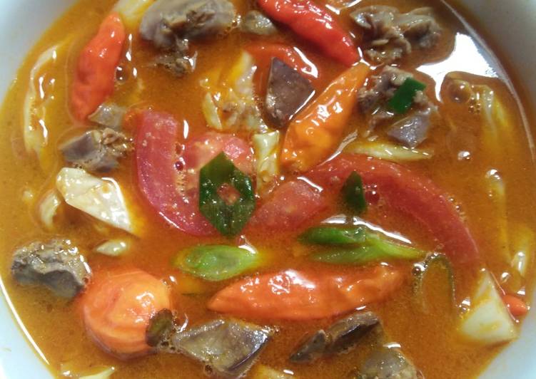 Resep Tongseng Ati Ampela, Lezat Sekali