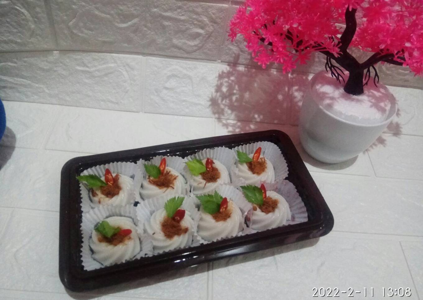 Kue talam abon
