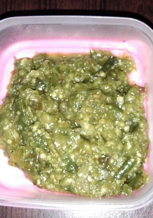 Foto resep Sambel cabe ijo