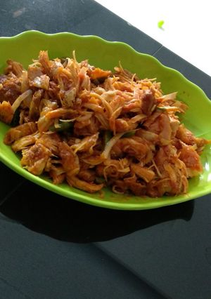 Foto resep Ayam suwir kecombrang