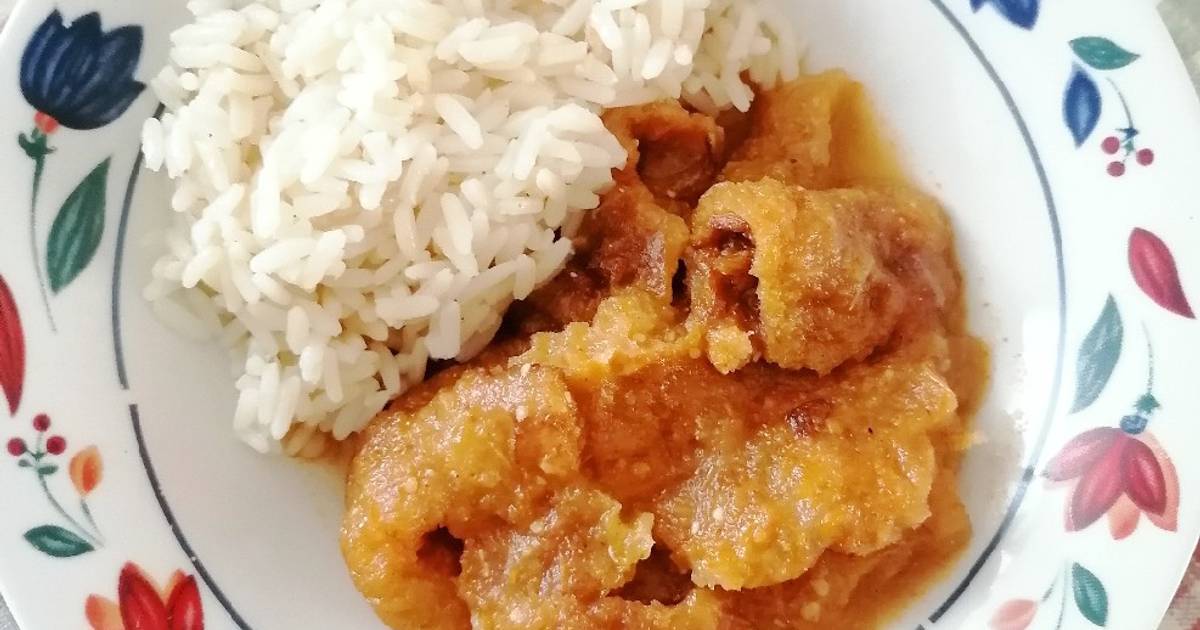 Chicharrón guisado en salsa roja - 40 recetas caseras- Cookpad