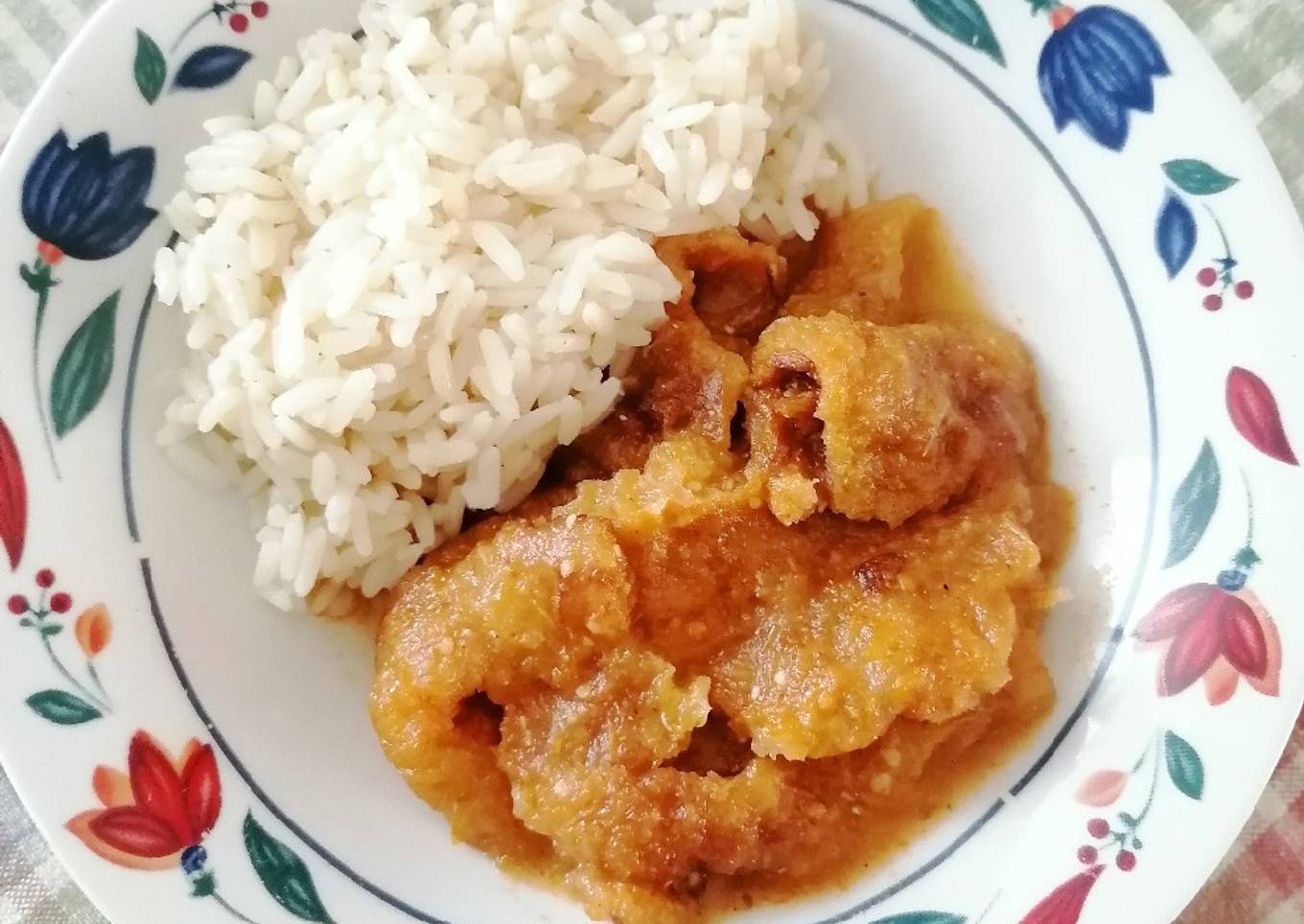 Chicharrón en salsa roja 🌶️