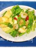 Tumis Bunga Sawi Udang Tofu