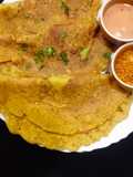 Besan poha chilla