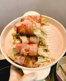 Thịt ba chỉ cuộn kim châm nướng