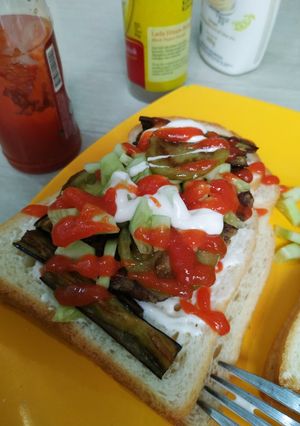 Foto resep Sandwich Patty Ala Ala