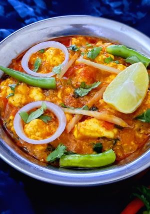 A picture of Dhaba Style Paneer Bhurji.