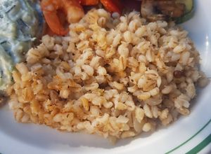 Una foto de Pilaf de cebada perla