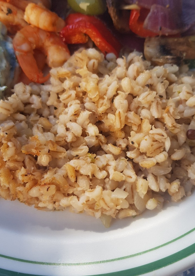 Una foto de Pilaf de cebada perla
