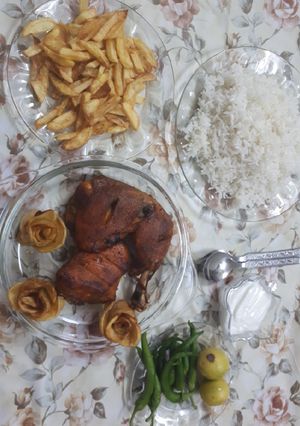 عکسی از دستور مرغ توستری