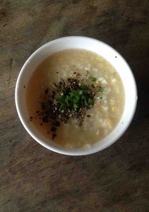 Hình của món Cháo trứng.