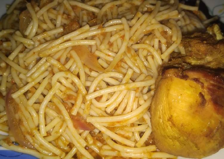 Pasta Nd grilled chicken