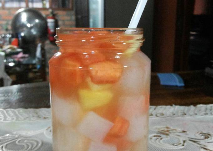 Ternyata begini loh! Resep gampang bikin Es Coktail yang enak