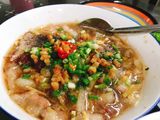Mắm cá lóc chưng thịt ba rọi