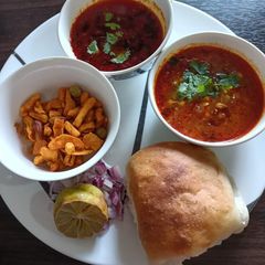 Pav bhaji A picture of Pav bhaji.