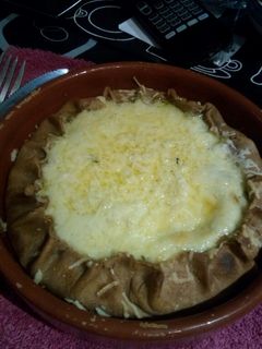 Una foto de Tarta masa integral de ricota, acelga, espinaca y tomate 🇦🇷