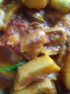 নিরামিষ এঁচোড়ের ডালনা(niramish enchorer dalna recipe in Bengali) রেসিপির প্রধান ছবি