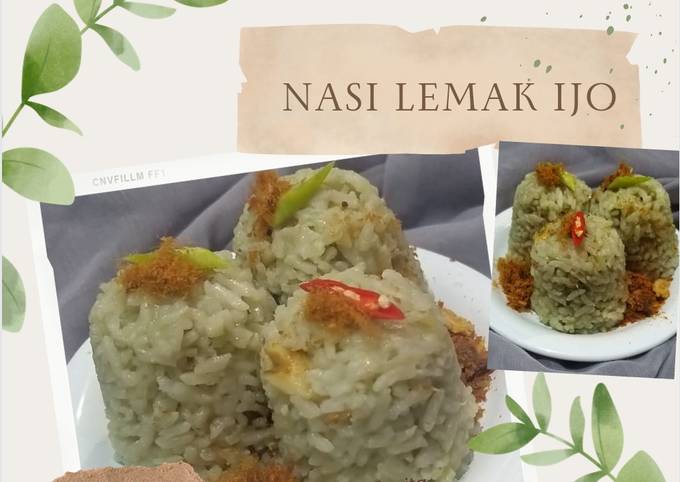 Cara bikin Nasi lemak Ijo Cara bikin Nasi lemak Ijo