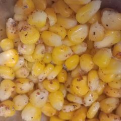 A picture of Masala corn.
