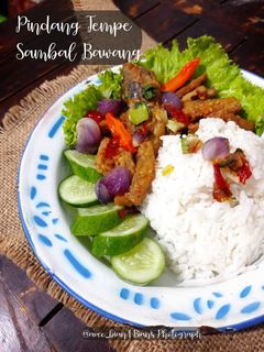 Foto resep Pindang tempe sambal bawang