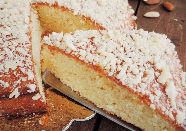 Pan di limone alle mandorle