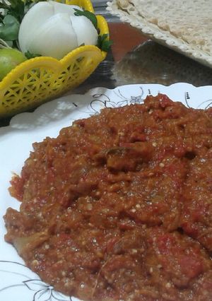 عکسی از دستور خاویار بادمجان