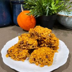 A picture of Baked Pumpkin Spice Oatmeal.