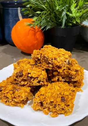 A picture of Baked Pumpkin Spice Oatmeal.