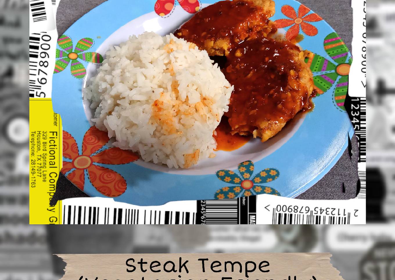 Steak Tempe (Vegetarian Friendly)