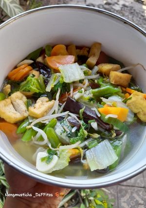Foto resep Judul:sup tahu jamur