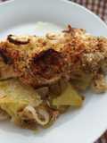Salmone in crosta di patate