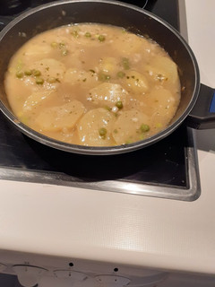 Una foto de Patatas en salsa verde