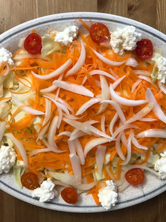 Una foto de Ensalada de col