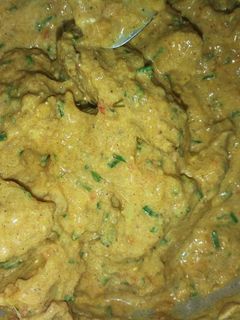 A picture of Chicken biriani.